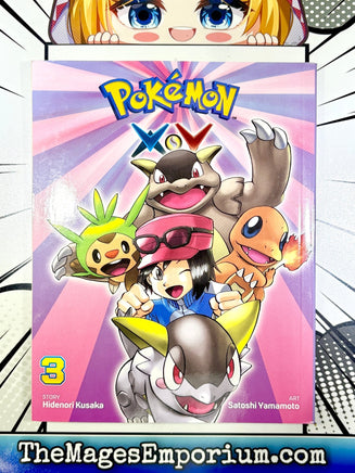 Pokemon Vol XY Vol 3 - The Mage's Emporium Viz Media 2501 UPDATEMETA Used English Manga Japanese Style Comic Book
