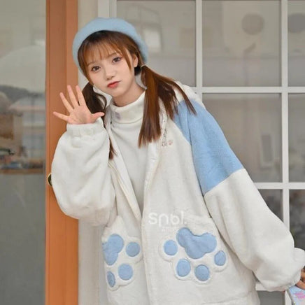 Polar Bear Hoodie - The Mage's Emporium Kore Kawaii Kore Kawaii Shopify Collective Used English Japanese Style Comic Book