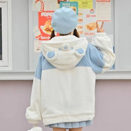 Polar Bear Hoodie - The Mage's Emporium Kore Kawaii Kore Kawaii Shopify Collective Used English Japanese Style Comic Book