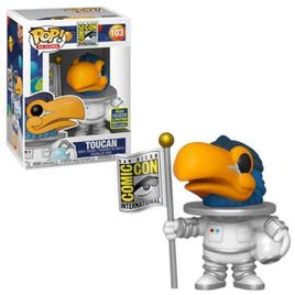 Pop! Vinyl: Funko Originals - Toucan (Astronaut) (White) [Summer Convention] - The Mage's Emporium Ralphie's Funhouse Ralphie's Funhouse Shopify Collective Used English Japanese Style Comic Book