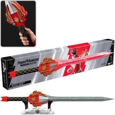 Power Rangers Lightning Collection Mighty Morphin Red Ranger Power Sword Prop Replica - The Mage's Emporium ToyShnip Shopify Collective ToyShnip Used English Action & Toy Figures Japanese Style Comic Book
