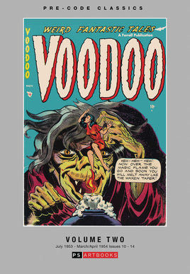 Pre Code Classics Voodoo Hardcover Volume 02 - The Mage's Emporium The Multiverse outofstock Shopify Collective The Multiverse Used English Graphic Novels Japanese Style Comic Book