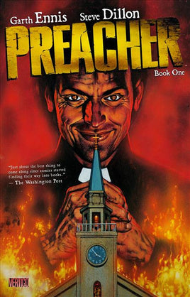 PREACHER TP BOOK 01 (MR) - The Mage's Emporium The Multiverse outofstock Shopify Collective The Multiverse Used English Graphic Novels Japanese Style Comic Book