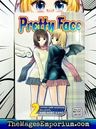 Pretty Face Vol 2 - The Mage's Emporium Viz Media 2404 bis3 copydes Used English Manga Japanese Style Comic Book