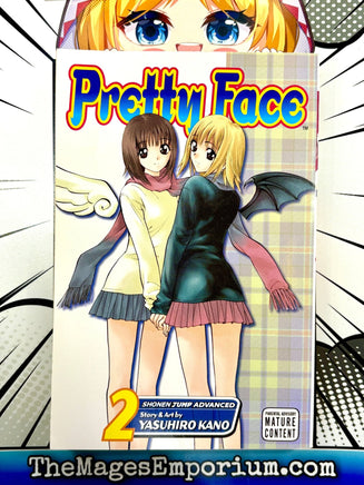 Pretty Face Vol 2 - The Mage's Emporium Viz Media 2411 BackInStock UPDATEMETA Used English Manga Japanese Style Comic Book