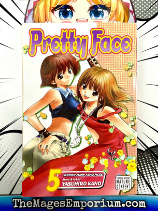 Pretty Face Vol 5 - The Mage's Emporium Viz Media 2411 BackInStock UPDATEMETA Used English Manga Japanese Style Comic Book