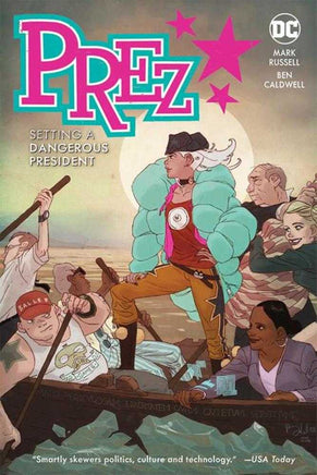 Prez Setting A Dangerous President TPB - The Mage's Emporium The Multiverse Shopify Collective The Multiverse Used English Graphic Novels Japanese Style Comic Book
