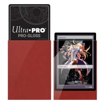 PRO - Gloss Small Deck Protector Sleeves (60ct) - The Mage's Emporium Ultra PRO International Shopify Collective Ultra PRO International Used English Deck Protectors Japanese Style Comic Book