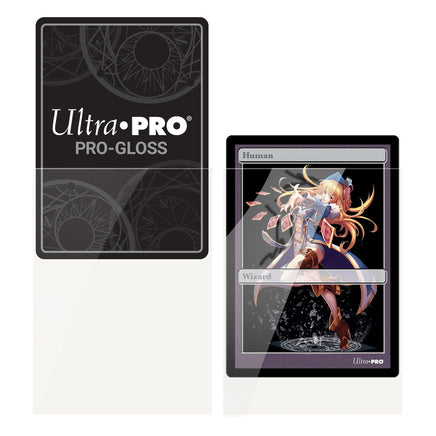 PRO - Gloss Small Deck Protector Sleeves (60ct) - The Mage's Emporium Ultra PRO International Shopify Collective Ultra PRO International Used English Deck Protectors Japanese Style Comic Book