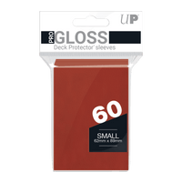 PRO - Gloss Small Deck Protector Sleeves (60ct) - The Mage's Emporium Ultra PRO International Shopify Collective Ultra PRO International Used English Deck Protectors Japanese Style Comic Book
