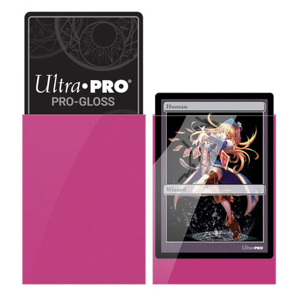 PRO - Gloss Small Deck Protector Sleeves (60ct) - The Mage's Emporium Ultra PRO International Shopify Collective Ultra PRO International Used English Deck Protectors Japanese Style Comic Book