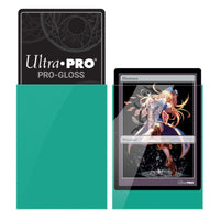 PRO - Gloss Small Deck Protector Sleeves (60ct) - The Mage's Emporium Ultra PRO International Shopify Collective Ultra PRO International Used English Deck Protectors Japanese Style Comic Book