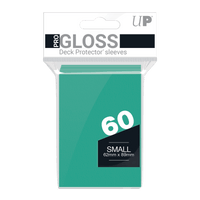 PRO - Gloss Small Deck Protector Sleeves (60ct) - The Mage's Emporium Ultra PRO International Shopify Collective Ultra PRO International Used English Deck Protectors Japanese Style Comic Book