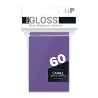 PRO - Gloss Small Deck Protector Sleeves (60ct) - The Mage's Emporium Ultra PRO International Shopify Collective Ultra PRO International Used English Deck Protectors Japanese Style Comic Book