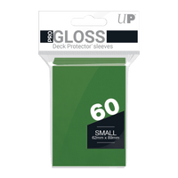 PRO - Gloss Small Deck Protector Sleeves (60ct) - The Mage's Emporium Ultra PRO International Shopify Collective Ultra PRO International Used English Deck Protectors Japanese Style Comic Book
