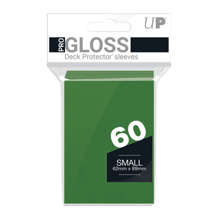 PRO - Gloss Small Deck Protector Sleeves (60ct) - The Mage's Emporium Ultra PRO International Shopify Collective Ultra PRO International Used English Deck Protectors Japanese Style Comic Book