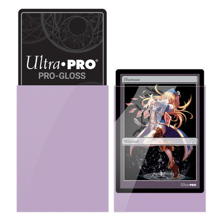 PRO - Gloss Small Deck Protector Sleeves (60ct) - The Mage's Emporium Ultra PRO International Shopify Collective Ultra PRO International Used English Deck Protectors Japanese Style Comic Book