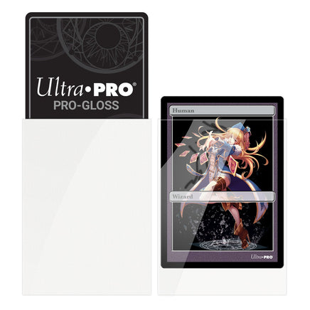 PRO - Gloss Small Deck Protector Sleeves (60ct) - The Mage's Emporium Ultra PRO International Shopify Collective Ultra PRO International Used English Deck Protectors Japanese Style Comic Book