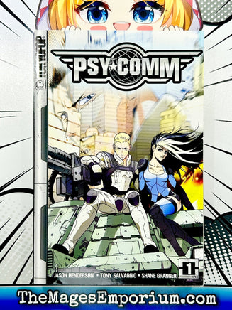 Psy Comm Vol 1 - The Mage's Emporium Tokyopop 2404 bis5 copydes Used English Manga Japanese Style Comic Book