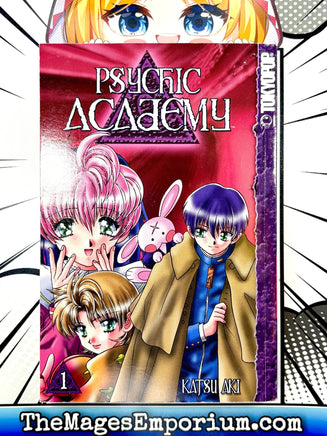 Psychic Academy Vol 1 - The Mage's Emporium Tokyopop 2409 BackInStock UPDATEMETA Used English Manga Japanese Style Comic Book