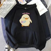 Psycho Duck Hoodie - The Mage's Emporium Kore Kawaii Kore Kawaii Shopify Collective Used English Japanese Style Comic Book