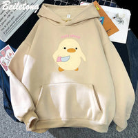 Psycho Duck Hoodie - The Mage's Emporium Kore Kawaii Kore Kawaii Shopify Collective Used English Japanese Style Comic Book