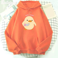 Psycho Duck Hoodie - The Mage's Emporium Kore Kawaii Kore Kawaii Shopify Collective Used English Japanese Style Comic Book