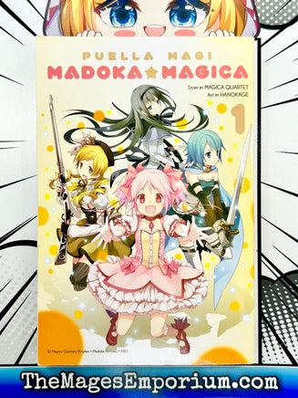 Puella Magi Madoka Magica Vol 1 - The Mage's Emporium Yen Press 2409 BackInStock UPDATEMETA Used English Manga Japanese Style Comic Book