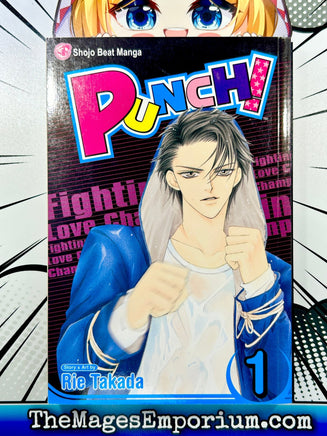 Punch! Vol 1 - The Mage's Emporium Viz Media 2404 bis2 copydes Used English Manga Japanese Style Comic Book