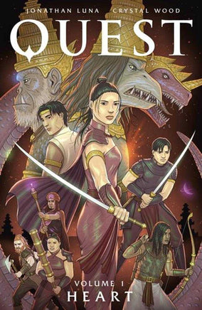 Quest TPB Volume 01 - The Mage's Emporium The Multiverse Shopify Collective The Multiverse Used English Graphic Novels Japanese Style Comic Book