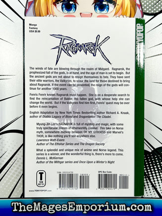 Ragnarok Vol 1 - The Mage's Emporium Tokyopop 2406 bis1 copydes Used English Manga Japanese Style Comic Book