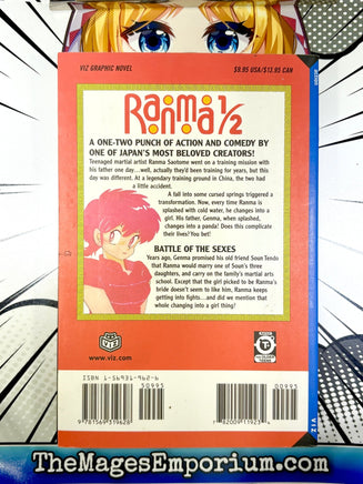 Ranma 1/2 Vol 1 - The Mage's Emporium Viz Media 2501 BackInStock UPDATEMETA Used English Manga Japanese Style Comic Book