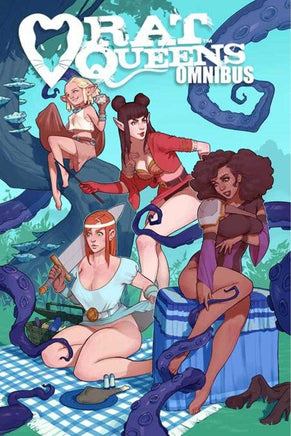 Rat Queens Omnibus Hardcover (Mature) - The Mage's Emporium The Multiverse Shopify Collective The Multiverse Used English Graphic Novels Japanese Style Comic Book