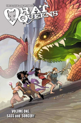 Rat Queens TPB Volume 01 Sass & Sorcery (Mature) - The Mage's Emporium The Multiverse Shopify Collective The Multiverse Used English Graphic Novels Japanese Style Comic Book