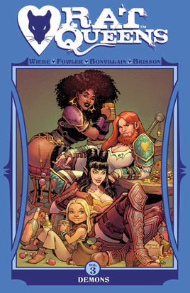 Rat Queens TPB Volume 03 Demons (Mature) - The Mage's Emporium The Multiverse Shopify Collective The Multiverse Used English Graphic Novels Japanese Style Comic Book