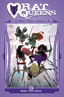 Rat Queens TPB Volume 04 High Fantasies (Mature) - The Mage's Emporium The Multiverse Shopify Collective The Multiverse Used English Graphic Novels Japanese Style Comic Book