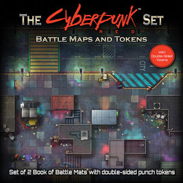 Cyberpunk RED: Book of Battle Mats & Tokens