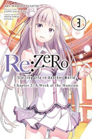 Re Zero Starting Life In Another World Chapter 2 A Week at the Mansion Vol 3 - The Mage's Emporium Yen Press 2406 alltags description Used English Manga Japanese Style Comic Book