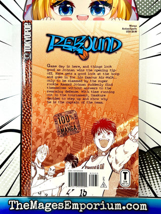 Rebound Vol 9 - The Mage's Emporium Tokyopop 2410 UPDATEMETA Used English Manga Japanese Style Comic Book