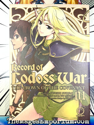 Record of Lodoss War Vol 1 - The Mage's Emporium Udon 2501 BackInStock Used English Manga Japanese Style Comic Book