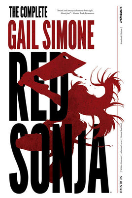 Red Sonja Complete Gail Simone Hardcover Oversized - The Mage's Emporium The Multiverse outofstock Shopify Collective The Multiverse Used English Graphic Novels Japanese Style Comic Book