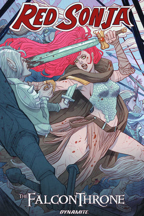 Red Sonja Falcon Throne TPB - The Mage's Emporium The Multiverse Shopify Collective The Multiverse Used English Graphic Novels Japanese Style Comic Book