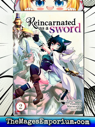 Reincarnated as a Sword Vol 2 Manga - The Mage's Emporium Seven Seas 2409 BackInStock UPDATEMETA Used English Manga Japanese Style Comic Book