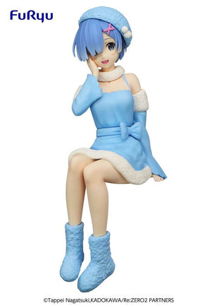 Rem Snow Princess Ver. Re:Zero Starting Life in Another World Noodle Stopper Prize Figure - The Mage's Emporium Super Anime Store Shopify Collective Super Anime Store Used English Figures Japanese Style Comic Book