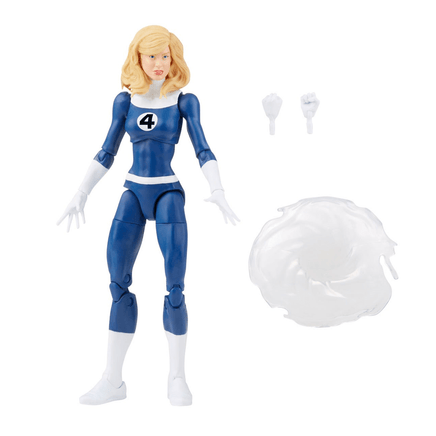 Retro Marvel Legends: Fantastic Four - Invisible Woman 6 - Inch Action Figure - The Mage's Emporium Shumi Toys & Gifts Shopify Collective Shumi Toys & Gifts Used English Marvel Legends Japanese Style Comic Book