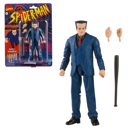 Retro Marvel Legends: Spider - Man - Hammerhead 6 - Inch Action Figure - The Mage's Emporium Shumi Toys & Gifts Shopify Collective Shumi Toys & Gifts Used English Marvel Legends Japanese Style Comic Book