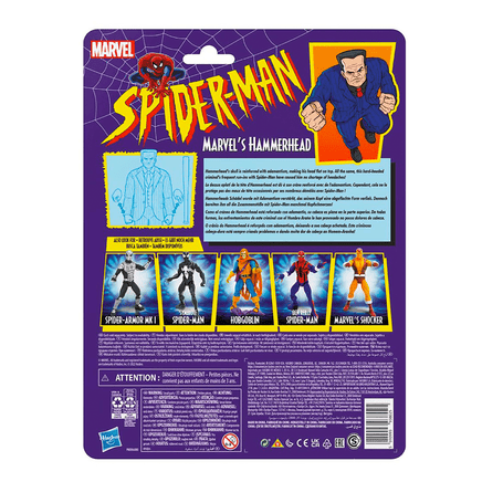 Retro Marvel Legends: Spider - Man - Hammerhead 6 - Inch Action Figure - The Mage's Emporium Shumi Toys & Gifts Shopify Collective Shumi Toys & Gifts Used English Marvel Legends Japanese Style Comic Book