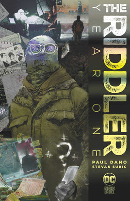 Riddler Year One Hardcover Direct Market Exclusive Variant Edition (Mature) - The Mage's Emporium The Multiverse outofstock Shopify Collective The Multiverse Used English Graphic Novels Japanese Style Comic Book