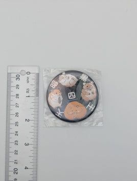 Four Dark Devas of Destruction Danganronpa Can Badge