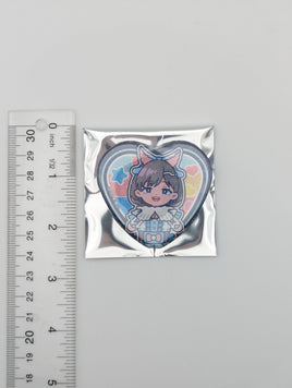 Keke Tang Love Live Heart Can Badge